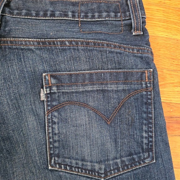 Levis SilverTab Mens Bootcut Jeans Blue Denim Size 34x34 Vintage Y2K Grunge - Picture 10 of 10